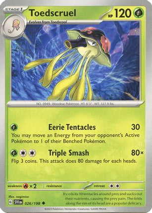 Toedscruel - 26/null [SV01: Scarlet & Violet Base Set]