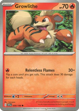 Growlithe - 030/198 [SV01: Scarlet & Violet Base Set] Reverse Holofoil