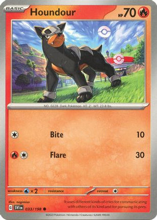 Houndour - 033/198 [SV01: Scarlet & Violet Base Set] Reverse Holofoil