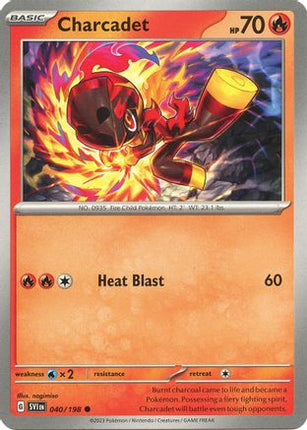 Charcadet - 040/198 [SV01: Scarlet & Violet Base Set] Reverse Holofoil