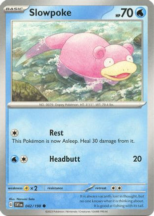 Slowpoke - 042/198 [SV01: Scarlet & Violet Base Set]