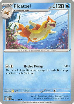 Floatzel - 47/null [SV01: Scarlet & Violet Base Set] Reverse Holofoil