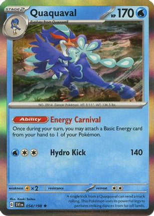 Quaquaval - 54/null [SV01: Scarlet & Violet Base Set] Reverse Holofoil