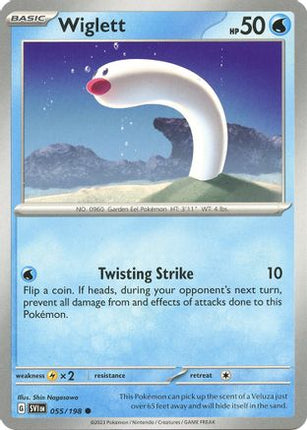 Wiglett - 055/198 [SV01: Scarlet & Violet Base Set] Reverse Holofoil