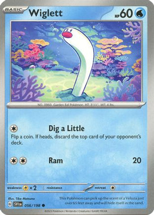 Wiglett - 056/198 [SV01: Scarlet & Violet Base Set] Reverse Holofoil