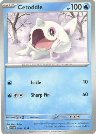 Cetoddle - 059/198 [SV01: Scarlet & Violet Base Set] Reverse Holofoil
