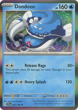 Dondozo - 061/198 [SV01: Scarlet & Violet Base Set] Holofoil