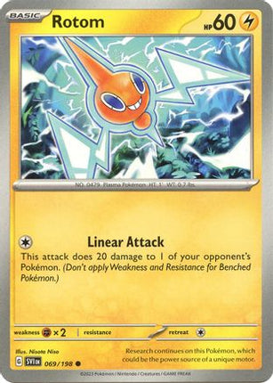 Rotom - 069/198 [SV01: Scarlet & Violet Base Set] Reverse Holofoil