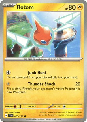 Rotom - 070/198 [SV01: Scarlet & Violet Base Set]