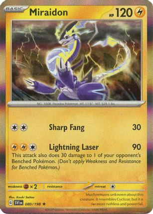 Miraidon - 80/null [SV01: Scarlet & Violet Base Set] Holofoil