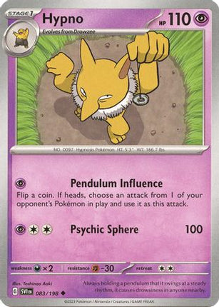 Hypno - 83/null [SV01: Scarlet & Violet Base Set]