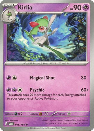 Kirlia - 085/198 [SV01: Scarlet & Violet Base Set] Reverse Holofoil