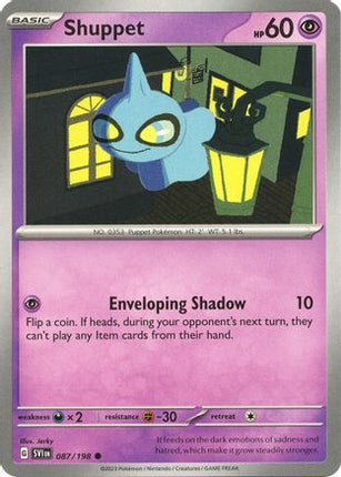 Shuppet - 87/null [SV01: Scarlet & Violet Base Set]