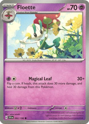 Floette - 92/null [SV01: Scarlet & Violet Base Set] Reverse Holofoil