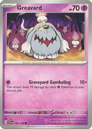 Greavard - 104/198 [SV01: Scarlet & Violet Base Set] Reverse Holofoil
