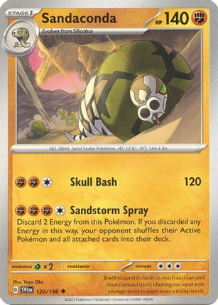 Sandaconda - 120/null [SV01: Scarlet & Violet Base Set]