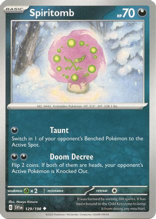 Spiritomb - 129/null [SV01: Scarlet & Violet Base Set]