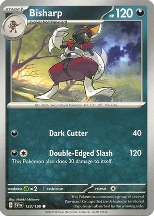 Bisharp - 133/null [SV01: Scarlet & Violet Base Set]