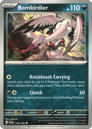 Bombirdier - 138/198 [SV01: Scarlet & Violet Base Set]
