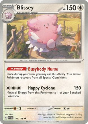 Blissey - 145/null [SV01: Scarlet & Violet Base Set]