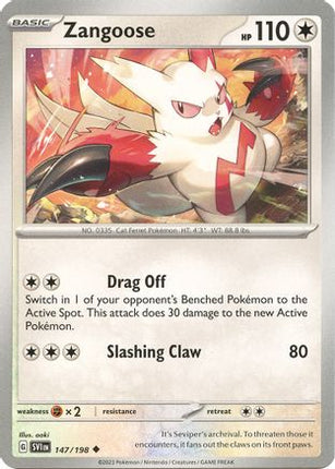 Zangoose - 147/198 [SV01: Scarlet & Violet Base Set] Reverse Holofoil