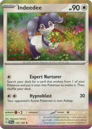 Indeedee - 153/null [SV01: Scarlet & Violet Base Set] Holofoil