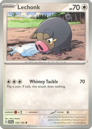 Lechonk - 156/198 [SV01: Scarlet & Violet Base Set]