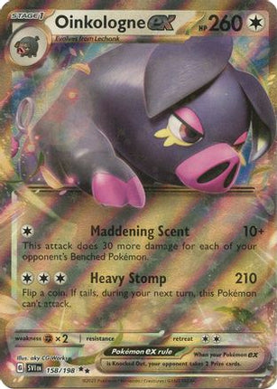 Oinkologne ex - 158/198 [SV01: Scarlet & Violet Base Set] Holofoil
