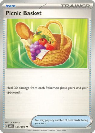 Picnic Basket - 184/null [SV01: Scarlet & Violet Base Set] Reverse Holofoil