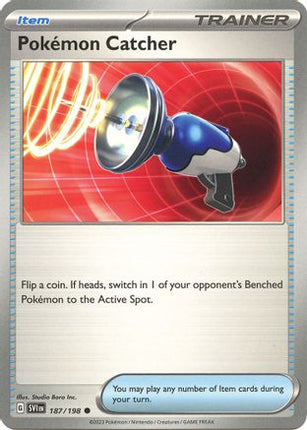 Pokemon Catcher - 187/null [SV01: Scarlet & Violet Base Set] Reverse Holofoil
