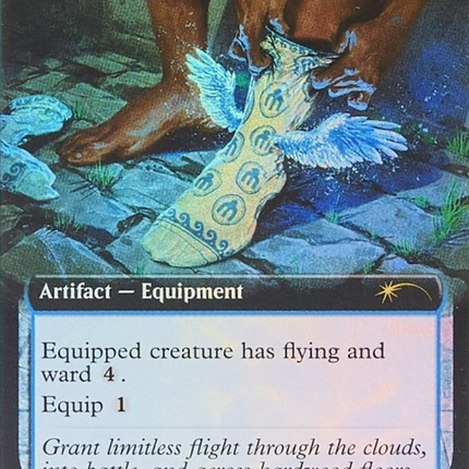 Winged Boots [Media Inserts] Foil