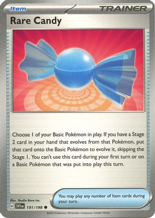 Rare Candy - 191/198 [SV01: Scarlet & Violet Base Set] Reverse Holofoil
