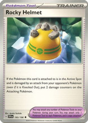 Rocky Helmet - 193/null [SV01: Scarlet & Violet Base Set] Reverse Holofoil