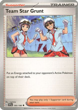 Team Star Grunt - 195/198 [SV01: Scarlet & Violet Base Set] Reverse Holofoil