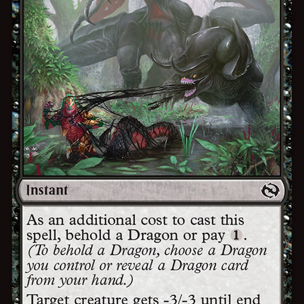 Caustic Exhale [Tarkir: Dragonstorm] Foil
