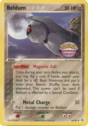 Beldum - 029/101 (Gym Challenge) [Miscellaneous Cards & Products]