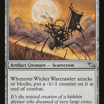 Wicker Warcrawler [Shadowmoor]