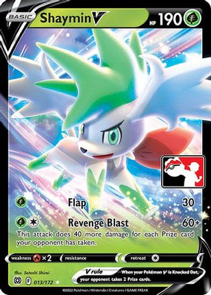 Shaymin V 13- Prize Pack Series Cards Holofoil