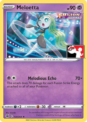 Meloetta 124- Prize Pack Series Cards