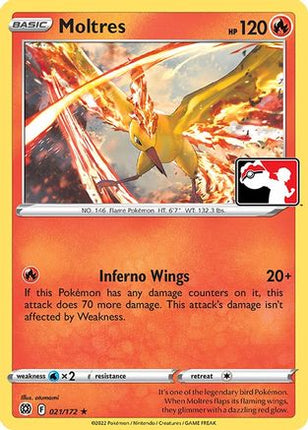 Moltres 021- Prize Pack Series Cards