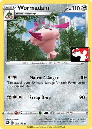 Wormadam 98- Prize Pack Series Cards