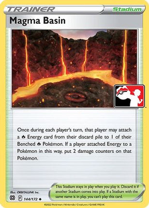 Magma Basin 144- Prize Pack Series Cards Holofoil