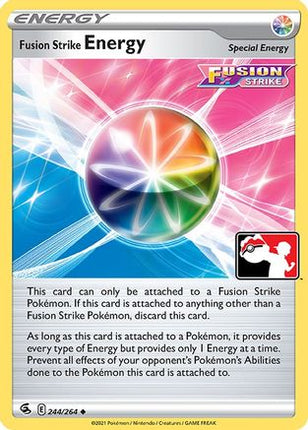 Fusion Strike Energy 244- Prize Pack Series Cards