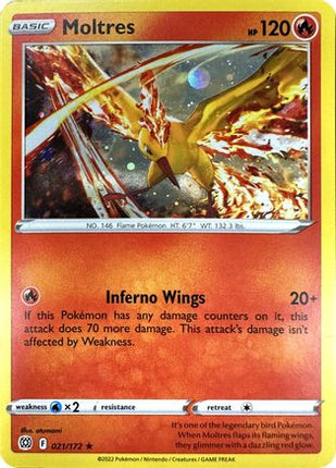 Moltres (Cosmos Holo) - 21/null [Miscellaneous Cards & Products] Holofoil