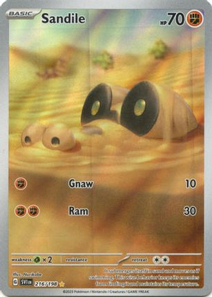 Sandile - 216/198 [SV01: Scarlet & Violet Base Set] Holofoil