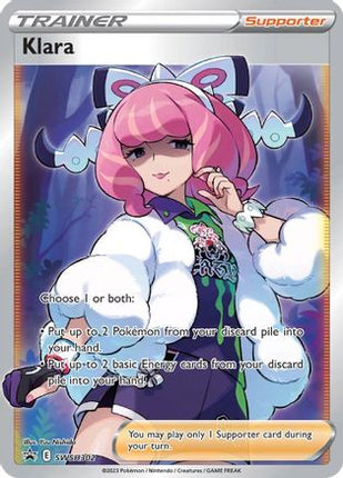 Klara (Full Art) - SWSH302/null [SWSH: Sword & Shield Promo Cards] Holofoil