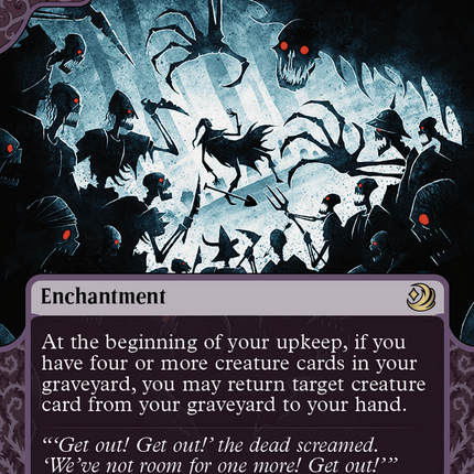 Oversold Cemetery (Showcase) (Borderless) [Wilds of Eldraine: Enchanting Tales]