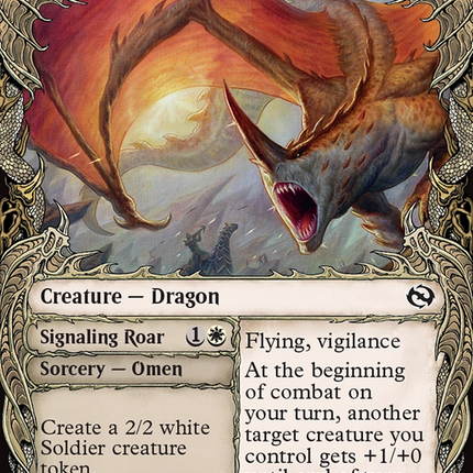 Riling Dawnbreaker (Showcase) [Tarkir: Dragonstorm] Foil
