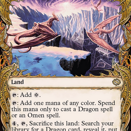 Maelstrom of the Spirit Dragon (Showcase) [Tarkir: Dragonstorm] Foil