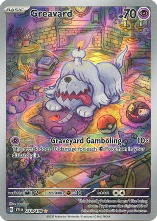 Greavard - 214/198 [SV01: Scarlet & Violet Base Set] Holofoil